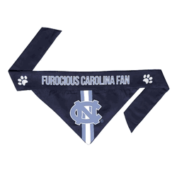 North Carolina Tar Heels Pet Bandana Xtra Small