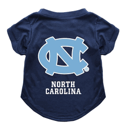 North Carolina Tar Heels Pet T-Shirt Extra Small