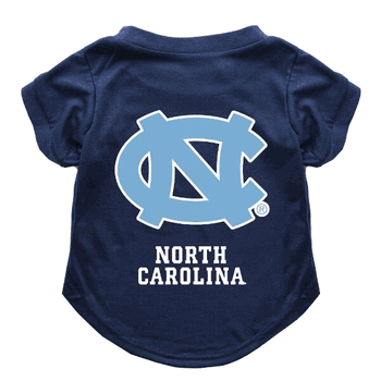 North Carolina Tar Heels Pet T-Shirt Small