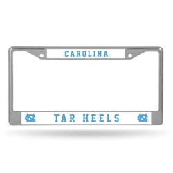 North Carolina Tar Heels Chrome Frame