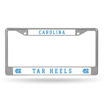 North Carolina Tar Heels Chrome Frame