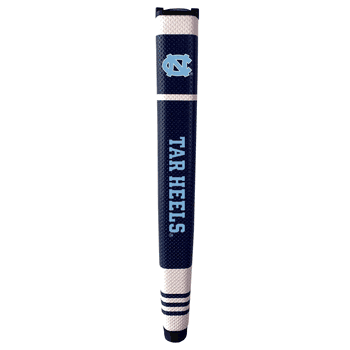 North Carolina Tar Heels Putter Grip (Colored with white stripes)