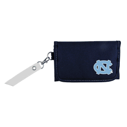 North Carolina Tar Heels Ribbon Organizer Wallet White