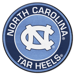 North Carolina Tar Heels Roundel Rug - 27in. Diameter