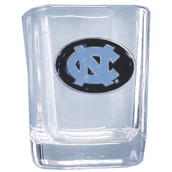North Carolina Tar Heels Square Shot Glass