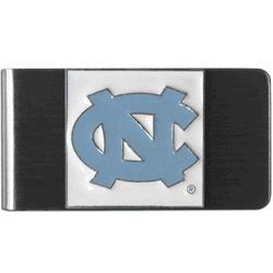 North Carolina Tar Heels Steel Money Clip