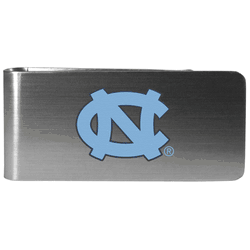 North Carolina Tar Heels Steel Money Clip, Logo