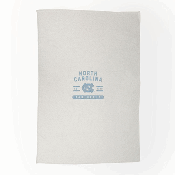 North Carolina Tar Heels Sublimated Sweatshirt Blanket