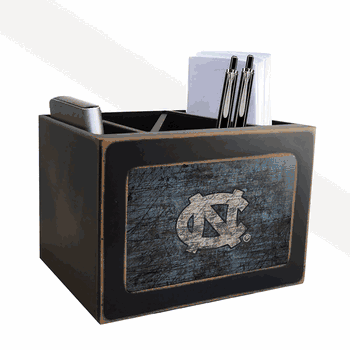North Carolina Tar Heels Team Color Desktop Organizer