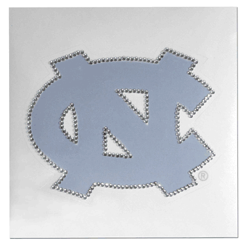 North Carolina Tar Heels Vinyl Bling Decal