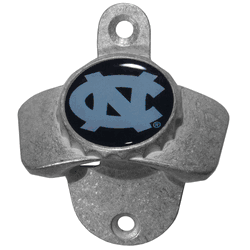 North Carolina Tar Heels Wall Mounted Bottle Opener