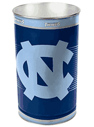 North Carolina Tar Heels Wastebasket 15 Inch