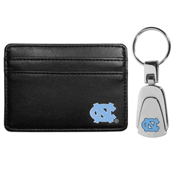 North Carolina Tar Heels Weekend Wallet & Steel Key Chain