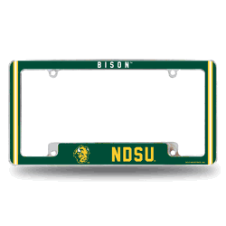 North Dakota State Bison Alternate Design All Over Chrome Frame