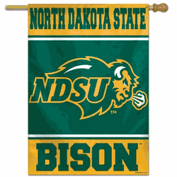 North Dakota State Bison Banner 28x40 Vertical