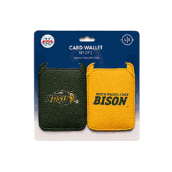 North Dakota State Bison Card Wallet 2-pack