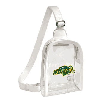 North Dakota State Bison Clear Mini Sling Stadium Bag