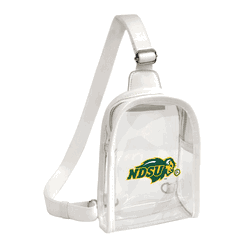 North Dakota State Bison Clear Mini Sling Stadium Bag
