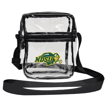 North Dakota State Bison Clear Sideline Purse