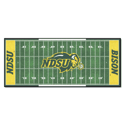 North Dakota State Bison Field Runner Mat - 30in. x 72in.