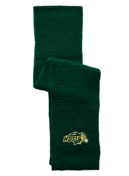 North Dakota State Bison Full Color Waffle Scarf