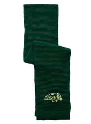 North Dakota State Bison Full Color Waffle Scarf