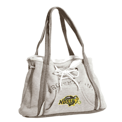 North Dakota State Bison Hoodie Purse Grey