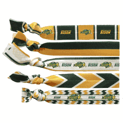 North Dakota State Bison Knotted Hair Tie