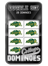 North Dakota State Bison NCAA Dominoes