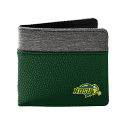 North Dakota State Bison Pebble BiFold Wallet GREN