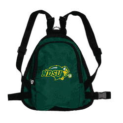 North Dakota State Bison Pet Mini Backpack GREN M