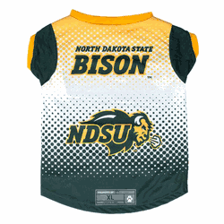 North Dakota State Bison Pet Performance Tee Shirt Xtra Large