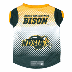 North Dakota State Bison Pet Performance Tee Shirt Xtra Small