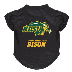 North Dakota State Bison Pet T-Shirt Extra Small
