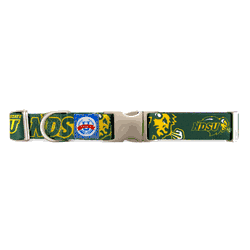 North Dakota State Bison Premium Pet Collar M
