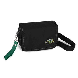 North Dakota State Bison Ribbon Waist Pack Purse Dark Green