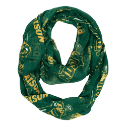 North Dakota State Bison Sheer Infinity Scarf