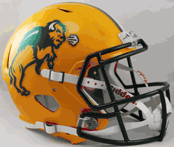 North Dakota State Bison Speed Replica Full Size Football Helmet