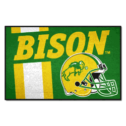 North Dakota State Bison Starter Mat Accent Rug - 19in. x 30in., Uniform Design