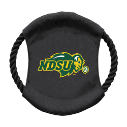 North Dakota State Bison Team Flying Disc Pet Toy