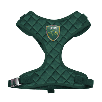 North Dakota State Bison Velvet Pet Harness - XS