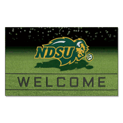 North Dakota StateBisonRubber Door Mat - 18in. x 30in.
