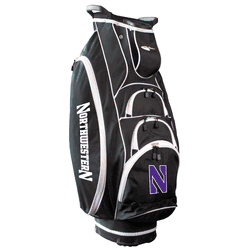 Northwestern Wildcats Albatross Golf Cart Bag - Black