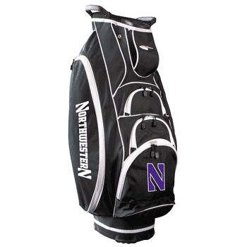 Northwestern Wildcats Albatross Golf Cart Bag - Black