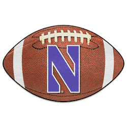 Northwestern Wildcats Football Rug - 20.5in. x 32.5in.