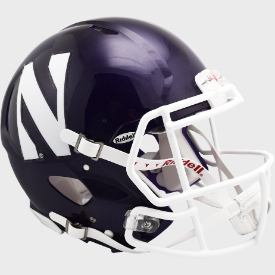 Northwestern Wildcats Full Size Authentic Speed Football Helmet