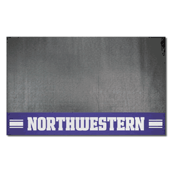 Northwestern Wildcats Vinyl Grill Mat - 26in. x 42in.