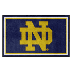 Notre Dame Fighting Irish 4ft. x 6ft. Plush Area Rug