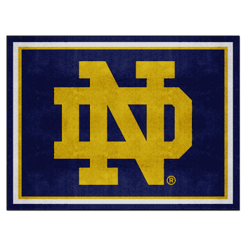 Notre Dame Fighting Irish 8ft. x 10 ft. Plush Area Rug