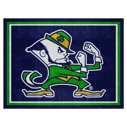 Notre Dame Fighting Irish 8ft. x 10 ft. Plush Area Rug, Leprechaun